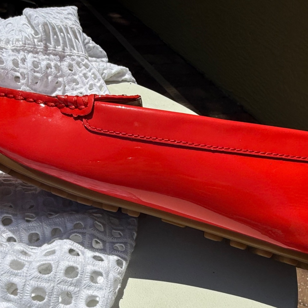 KATE SPADE Coral Patent Loafers WORN ONCE - Picture 7 of 8